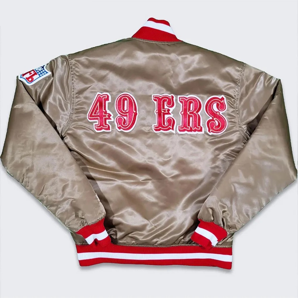 San Francisco 49ers Vintage 80s Bomber Jacket