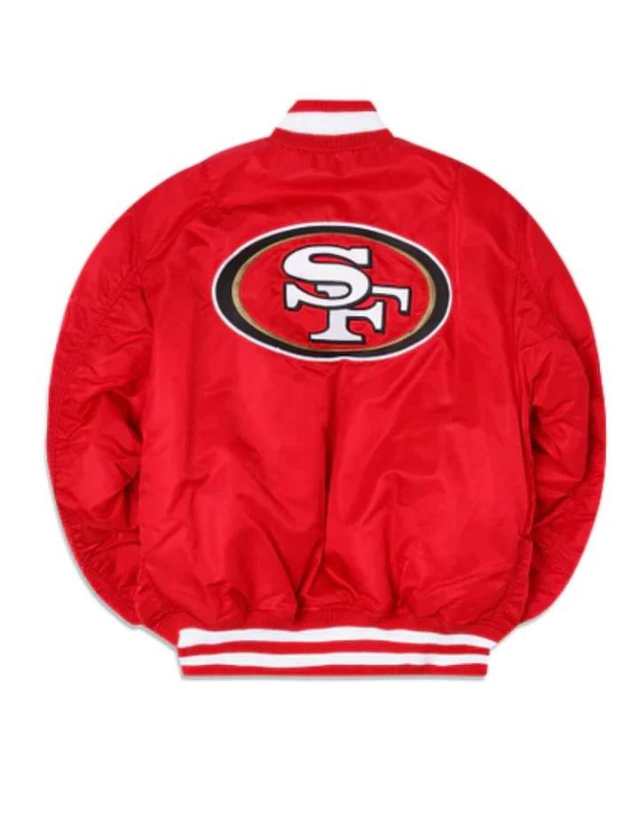 San Francisco 49ers Ma-1 Bomber Jacket