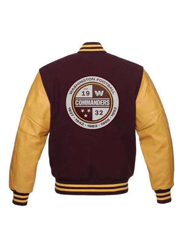 Washington Commanders Varsity Jacket