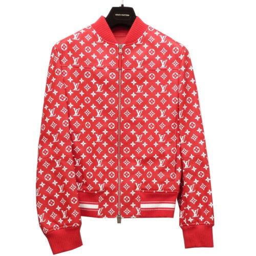 Louis Vuitton Supreme Lv Baseball Varsity Jacket
