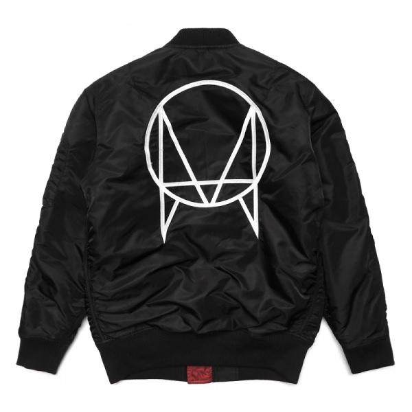 Owsla M1 Bomber Black Varsity Jacket