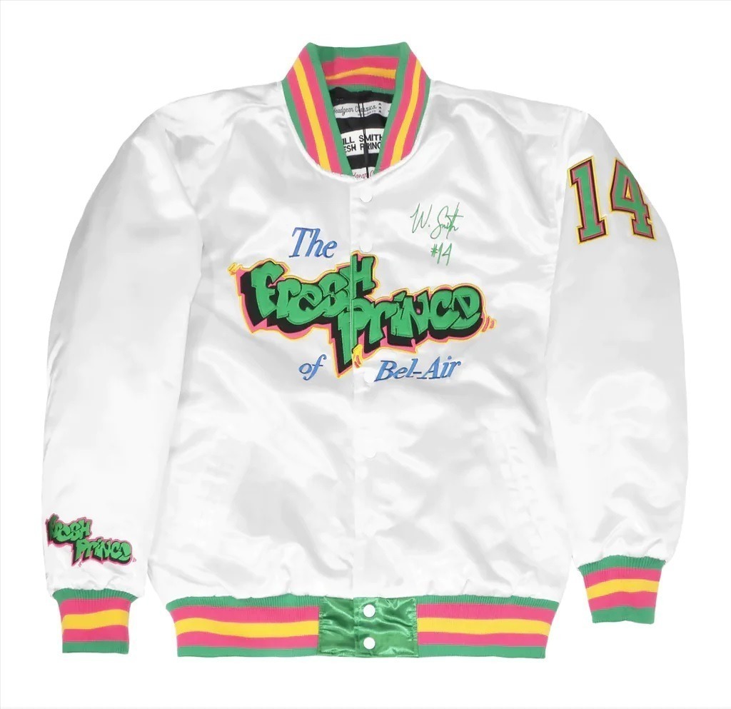 Fresh Prince Of Bel Air Jersey Satin Jacket