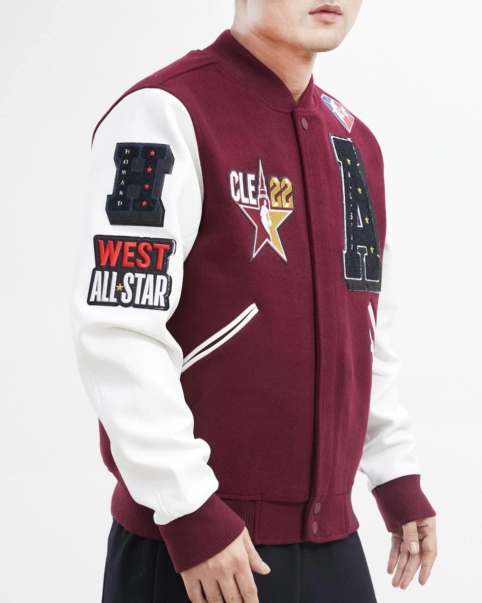 Hbcu All Star East/west Logo Varsity Jacket