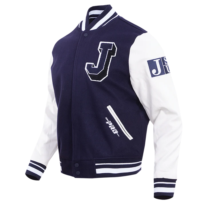 Jackson State University Classic Rib Wool Varsity Jacket