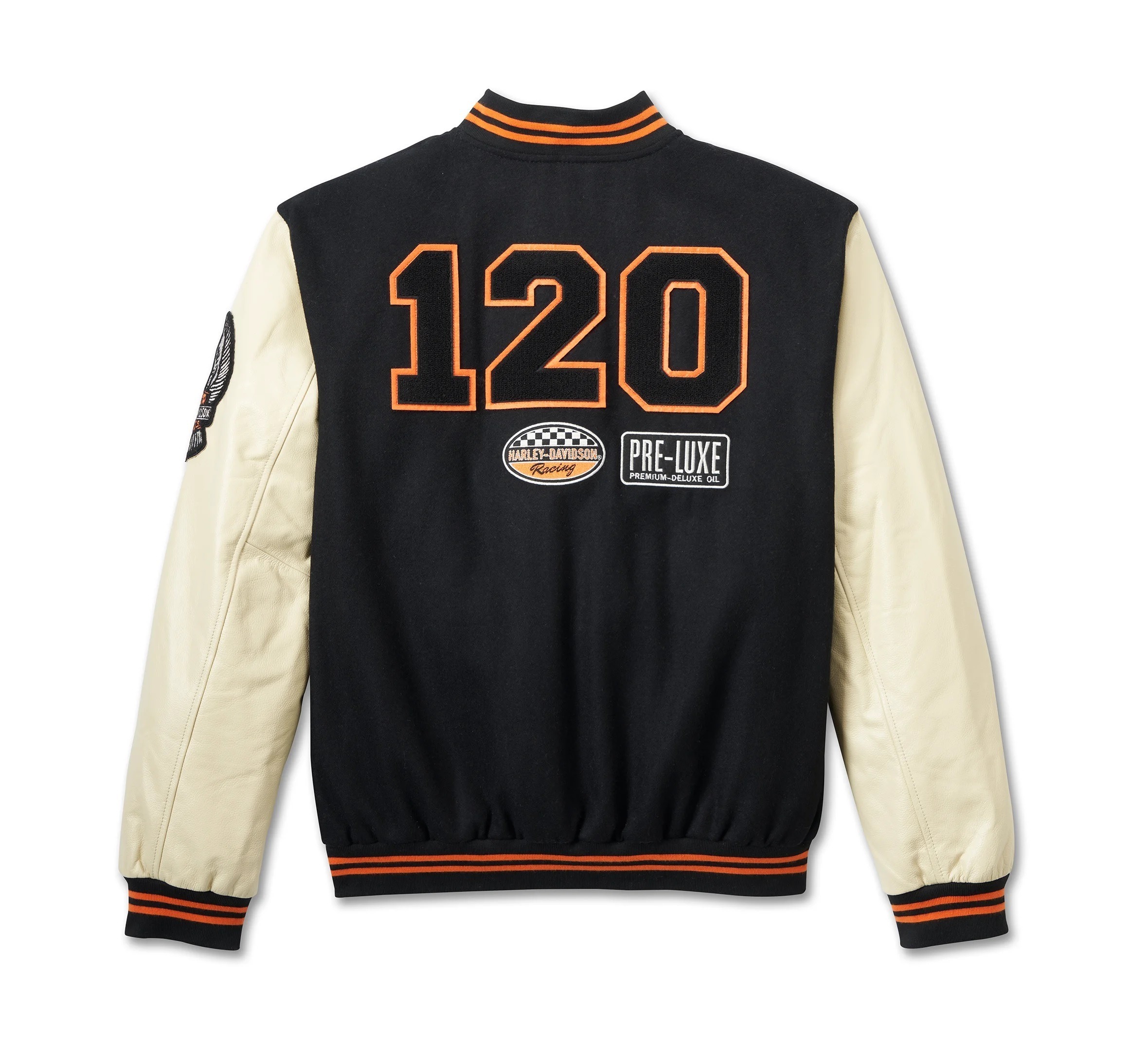 Harley Davidson 120th Anniversary Wool Varsity Jacket