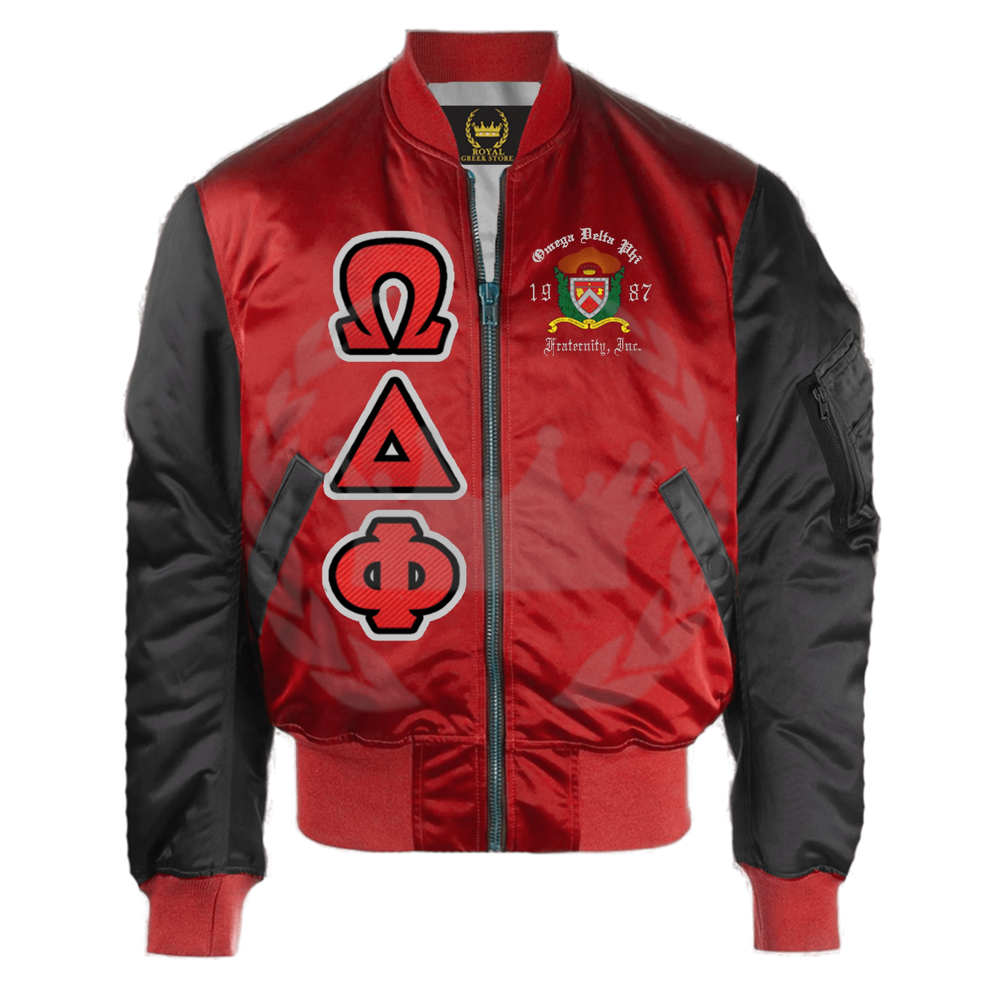 Omega Delta Phi Bomber Jacket