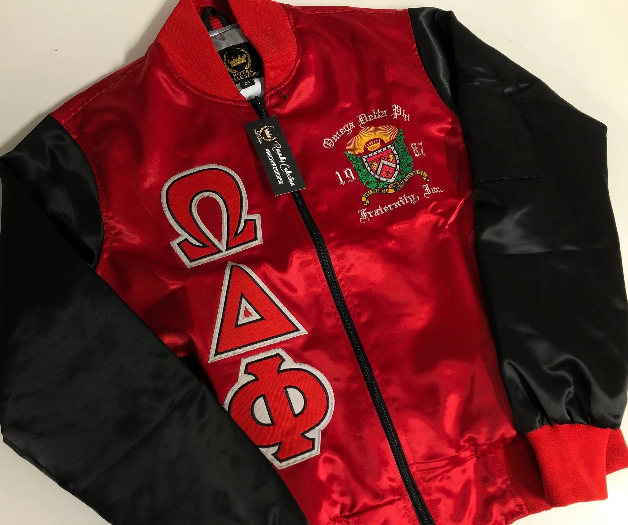 Omega Delta Phi Bomber Jacket