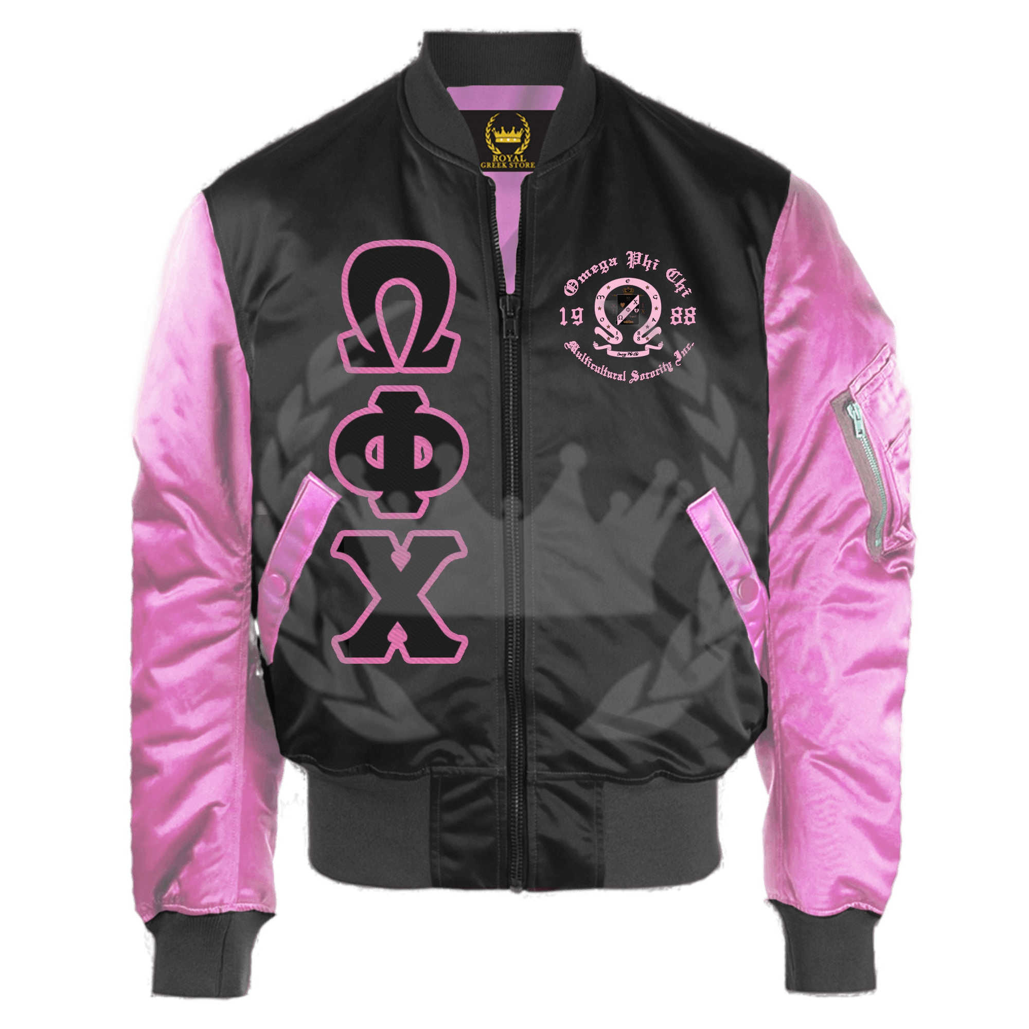 Omega Phi Chi Bomber Jacket