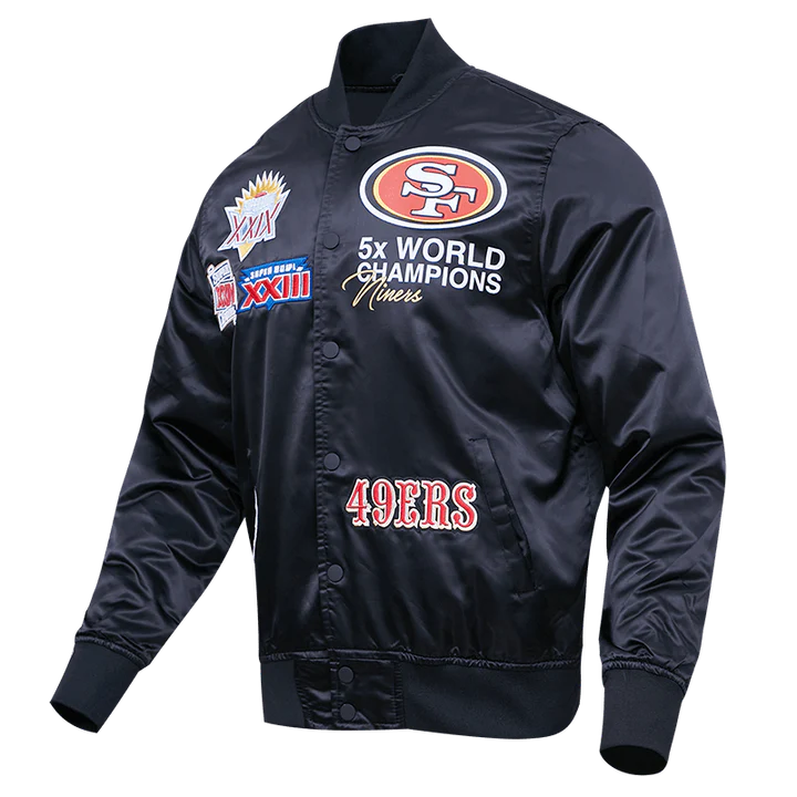 San Francisco 49ers Championship Satin Jacket