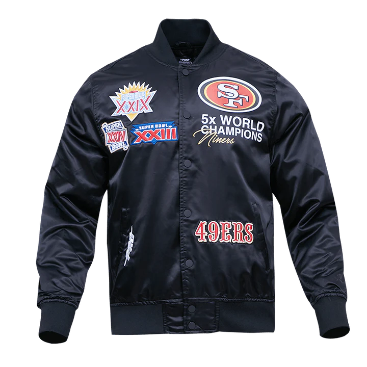 San Francisco 49ers Championship Satin Jacket