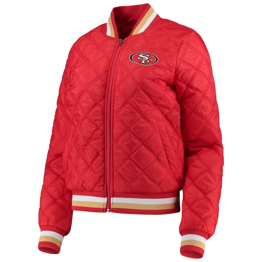 San Francisco 49ers G-iii Sports By Carl Banks Quilted Jacket