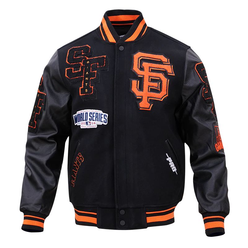 San Francisco Giants Mash Up Logo Varsity Jacket