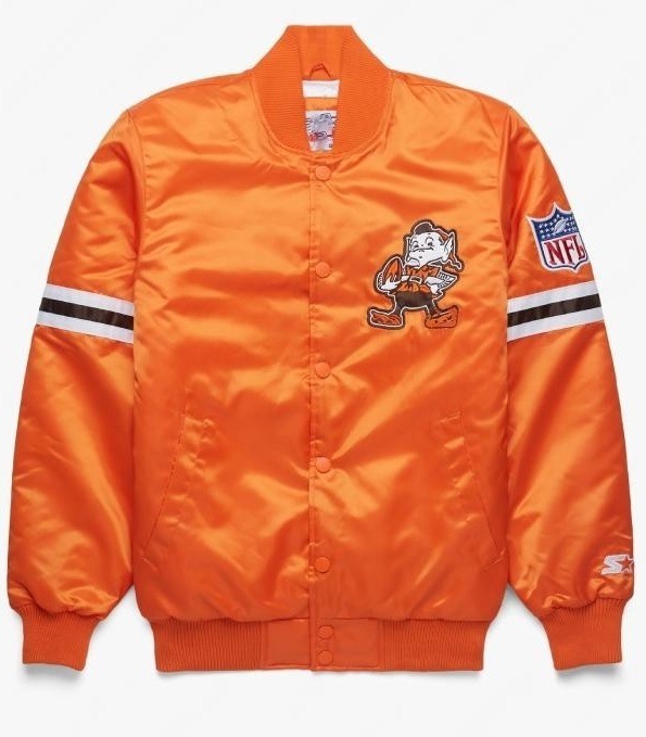 Cleveland Browns Satin Jackets