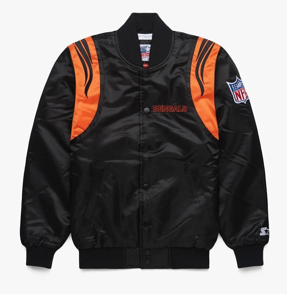 Cincinnati Bengals Starter Satin Varsity Jacket