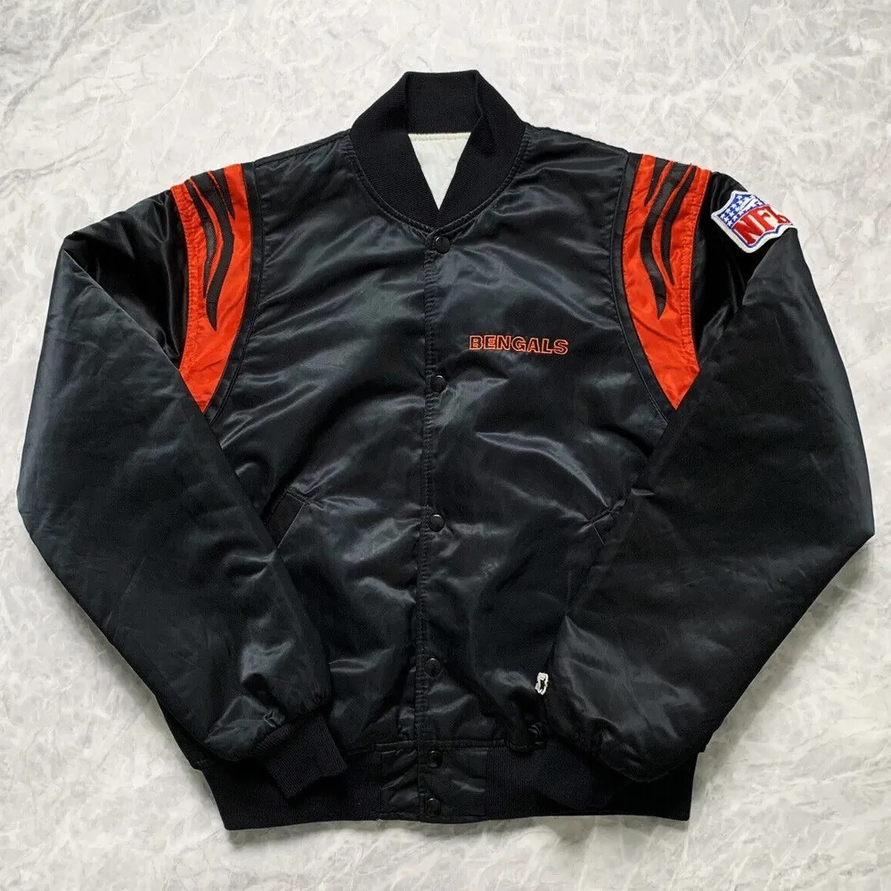 Cincinnati Bengals Starter Satin Varsity Jacket