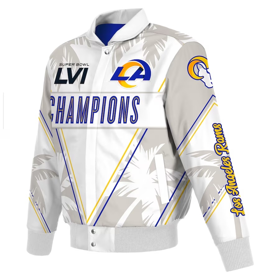 Los Angeles Rams Super Bowl LVI Champions Full-Snap Jacket