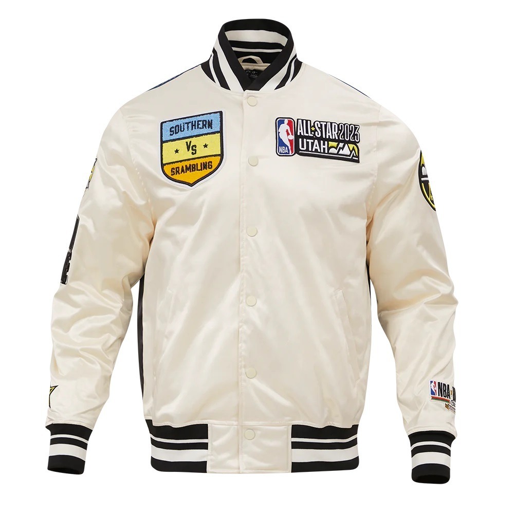 Nba X Hbcu All Star 2023 Satin Varsity Jacket