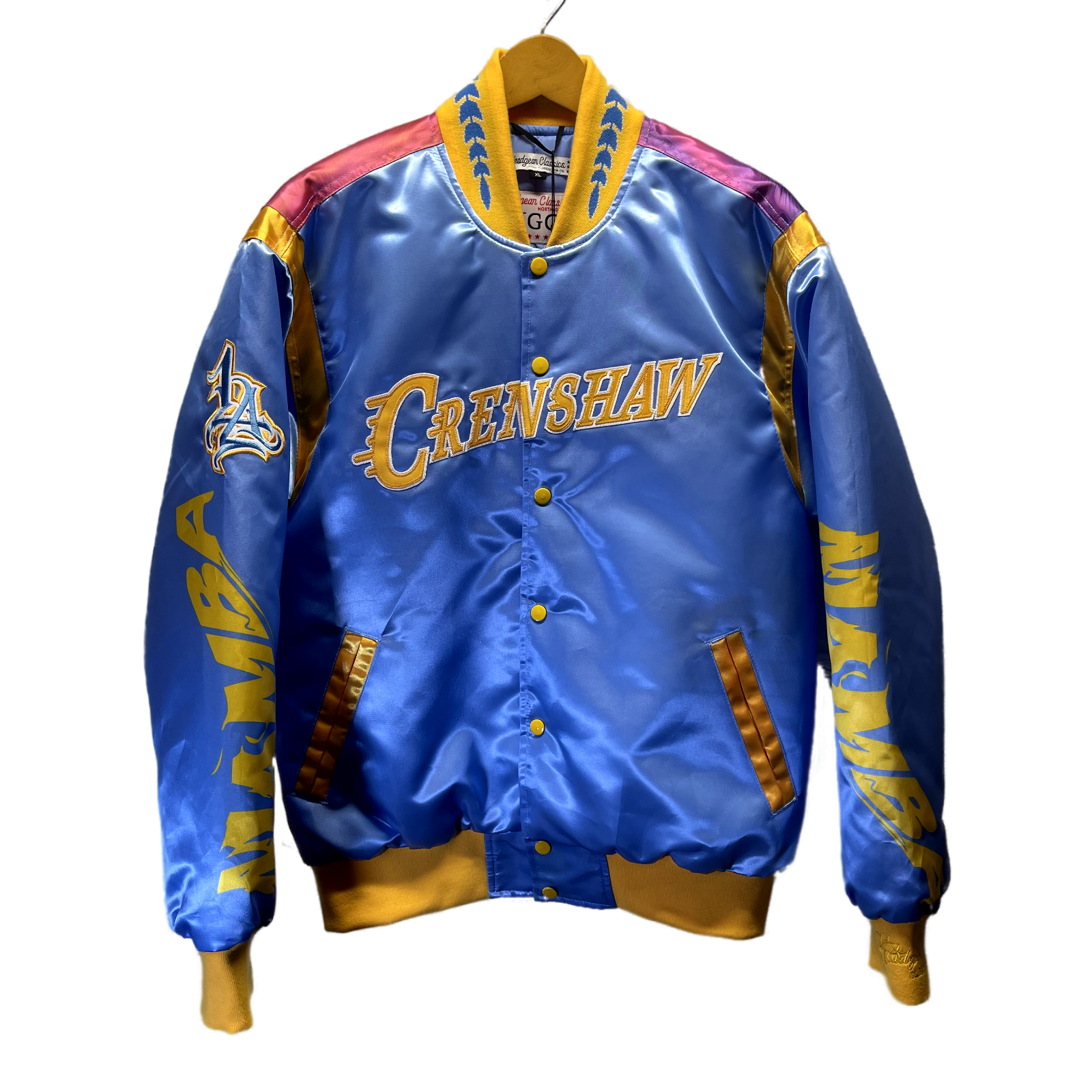 Headgear Classics Kobe Bryant Mamba Satin Jacket