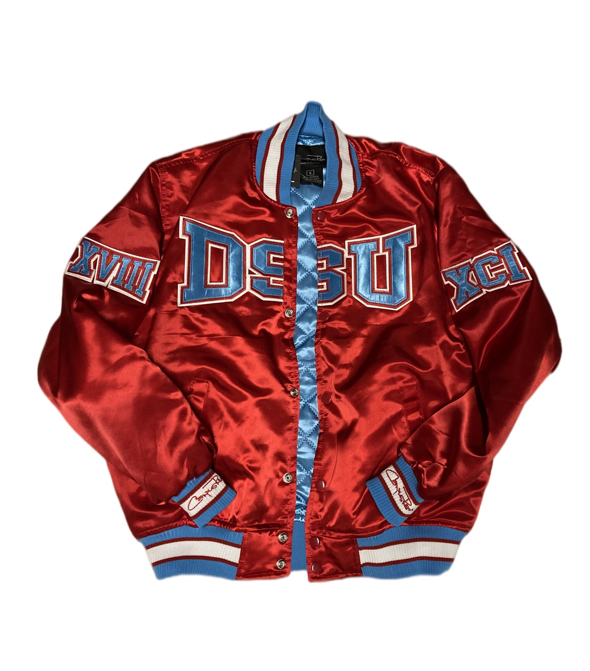 Delaware State University Satin Jacket