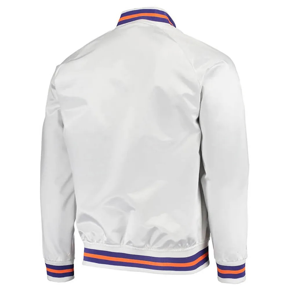 Phoenix Suns Throwback White Jacket