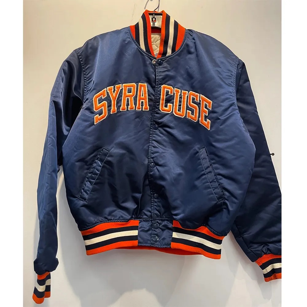 Syracuse Orange Blue Bomber Jacket