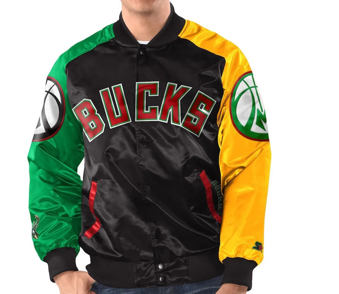 Ty Mopkins Milwaukee Bucks Satin Jacket