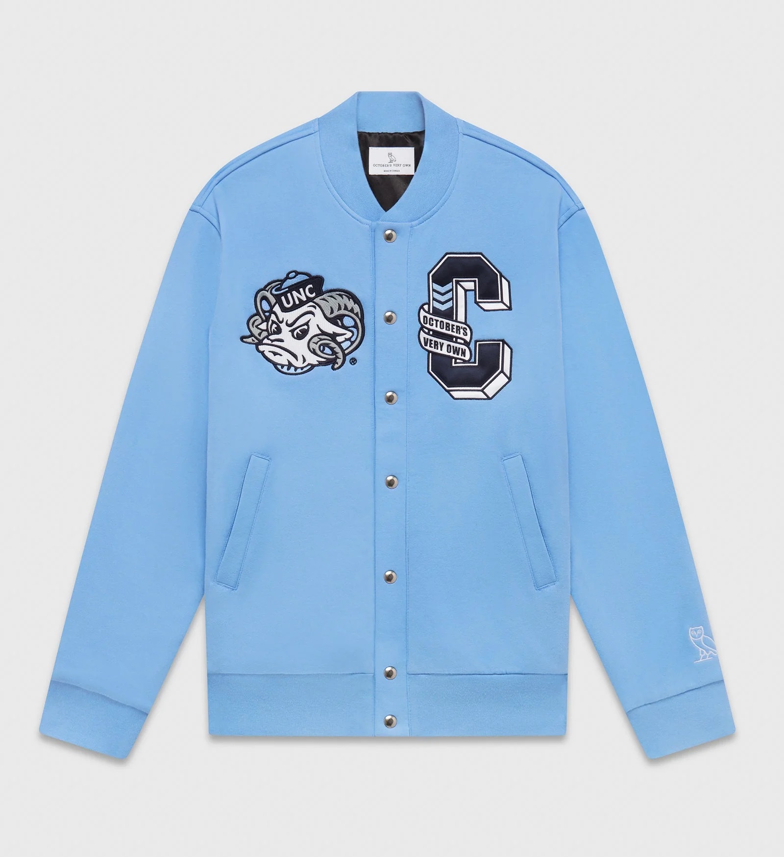 UNC Tar Heels Fleece Varsity Jacket