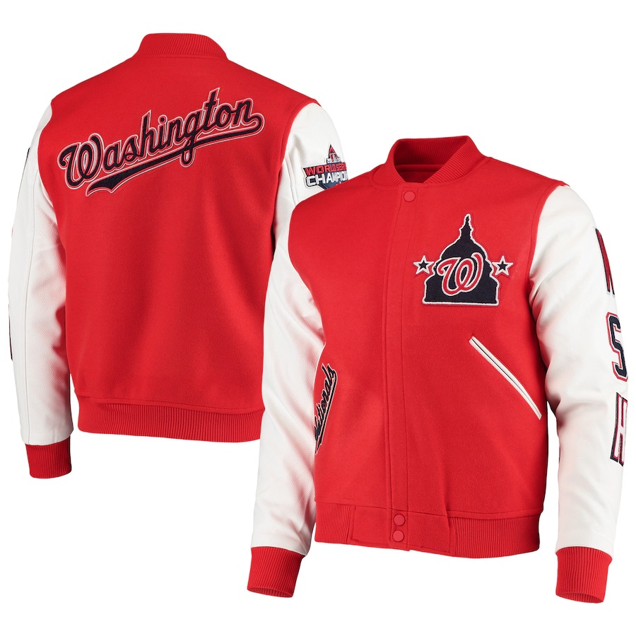 Washington Nationals World Series Champions Full-Zip Jacket