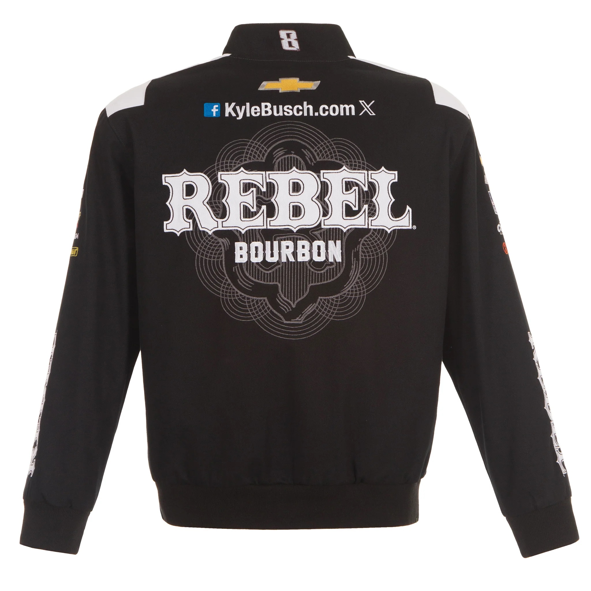 2024 Nascar Kyle Busch REBEL Full-Snap Jacket