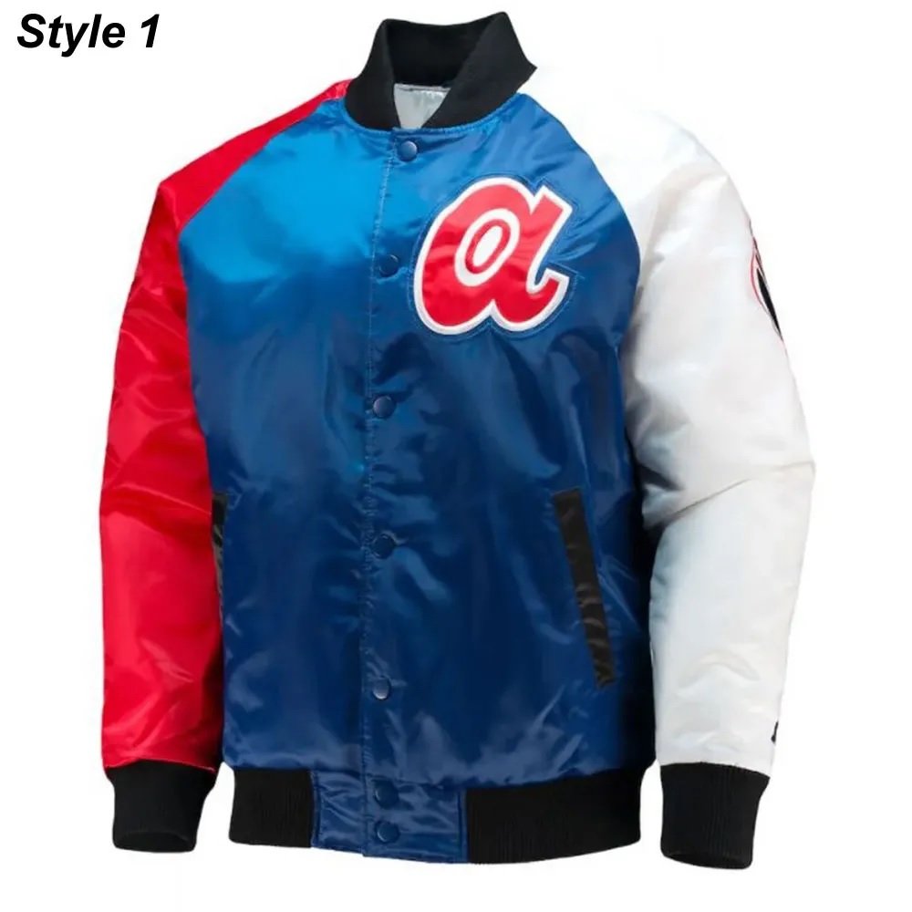 Atlanta Braves Starter Satin Jacket