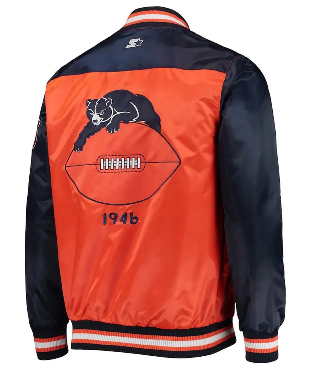 Chicago Bears The Tradition II Team Full-Snap Jacket