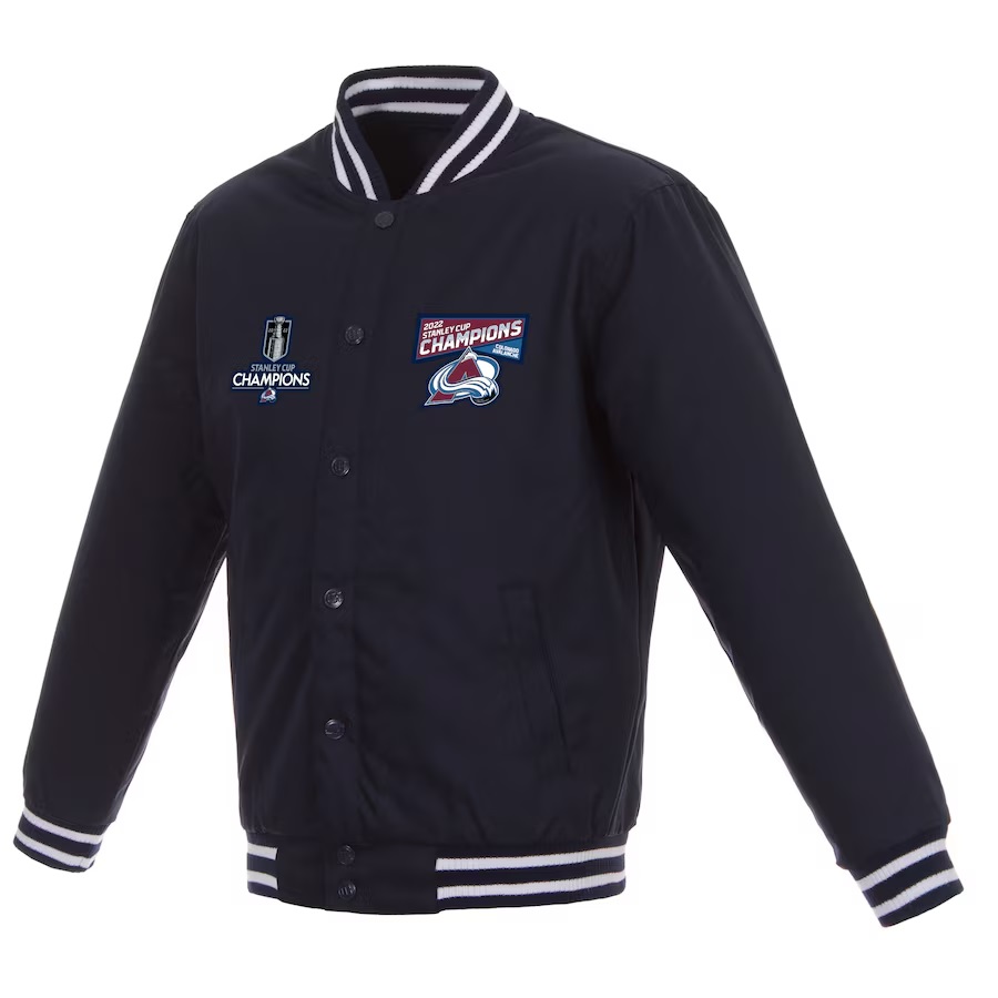 Colorado Avalanche 3-Time Stanley Cup Champions Jacket