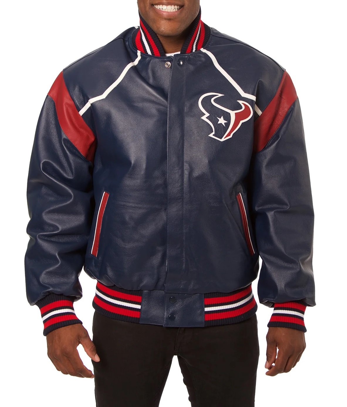 Houston Texans Leather Jacket