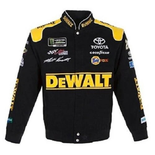 Matt Kenseth Dewalt Tools Twill Jacket - Black