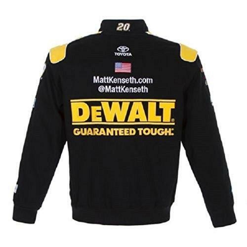 Matt Kenseth Dewalt Tools Twill Jacket - Black