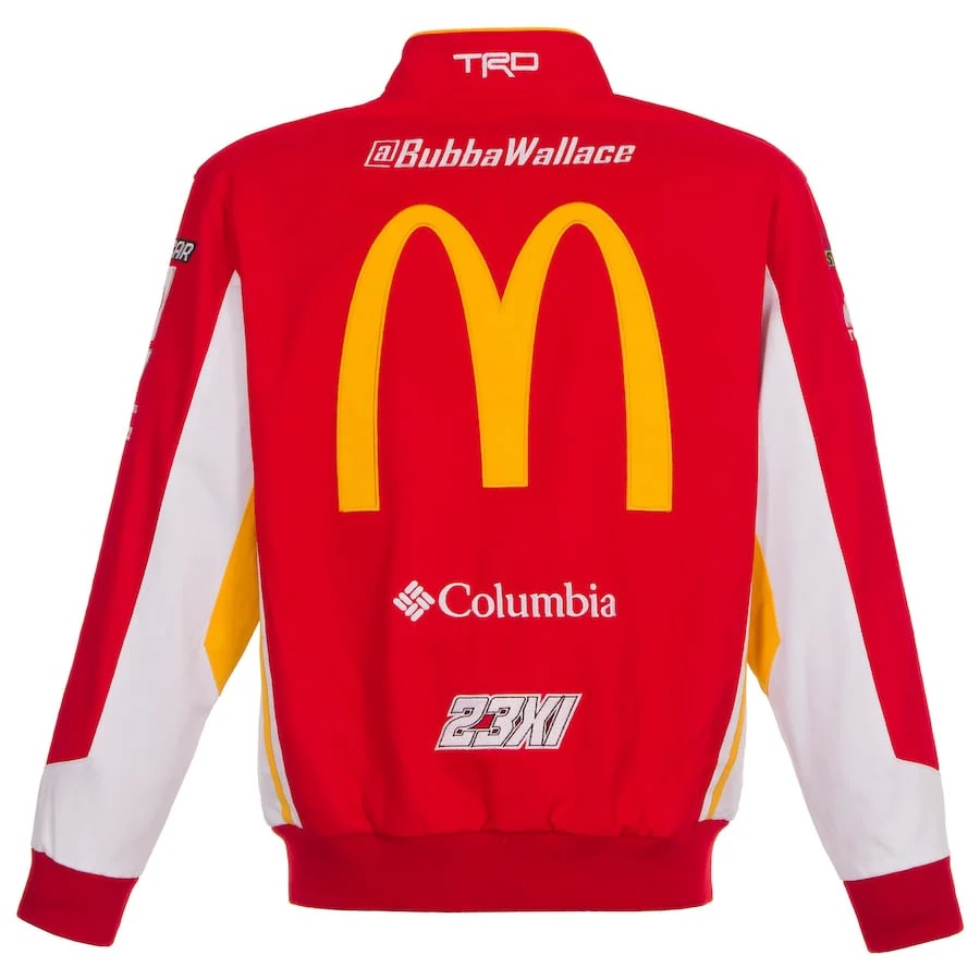 Nascar Bubba Wallace McDonald Twill Jacket