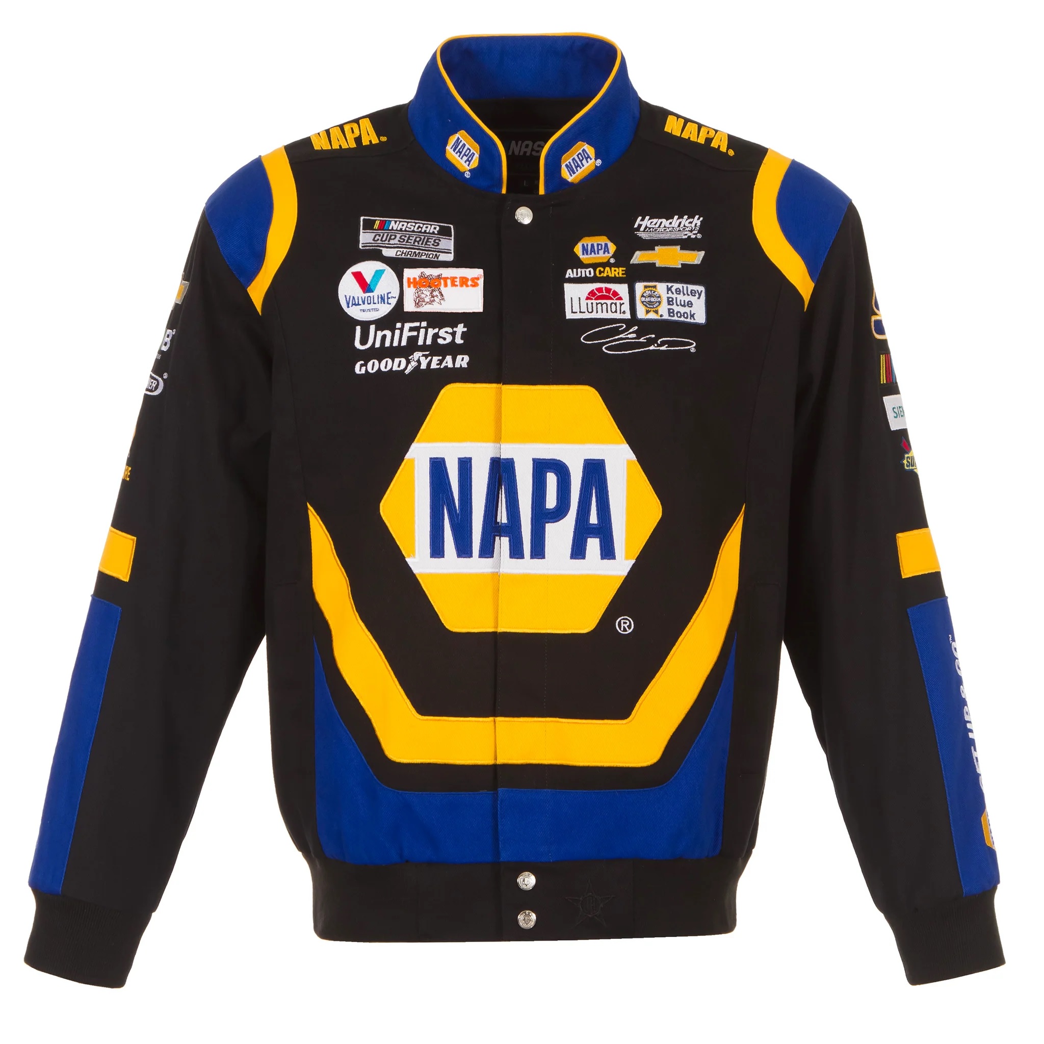 Nascar Chase Elliott NAPA Twill Full-Snap Jacket
