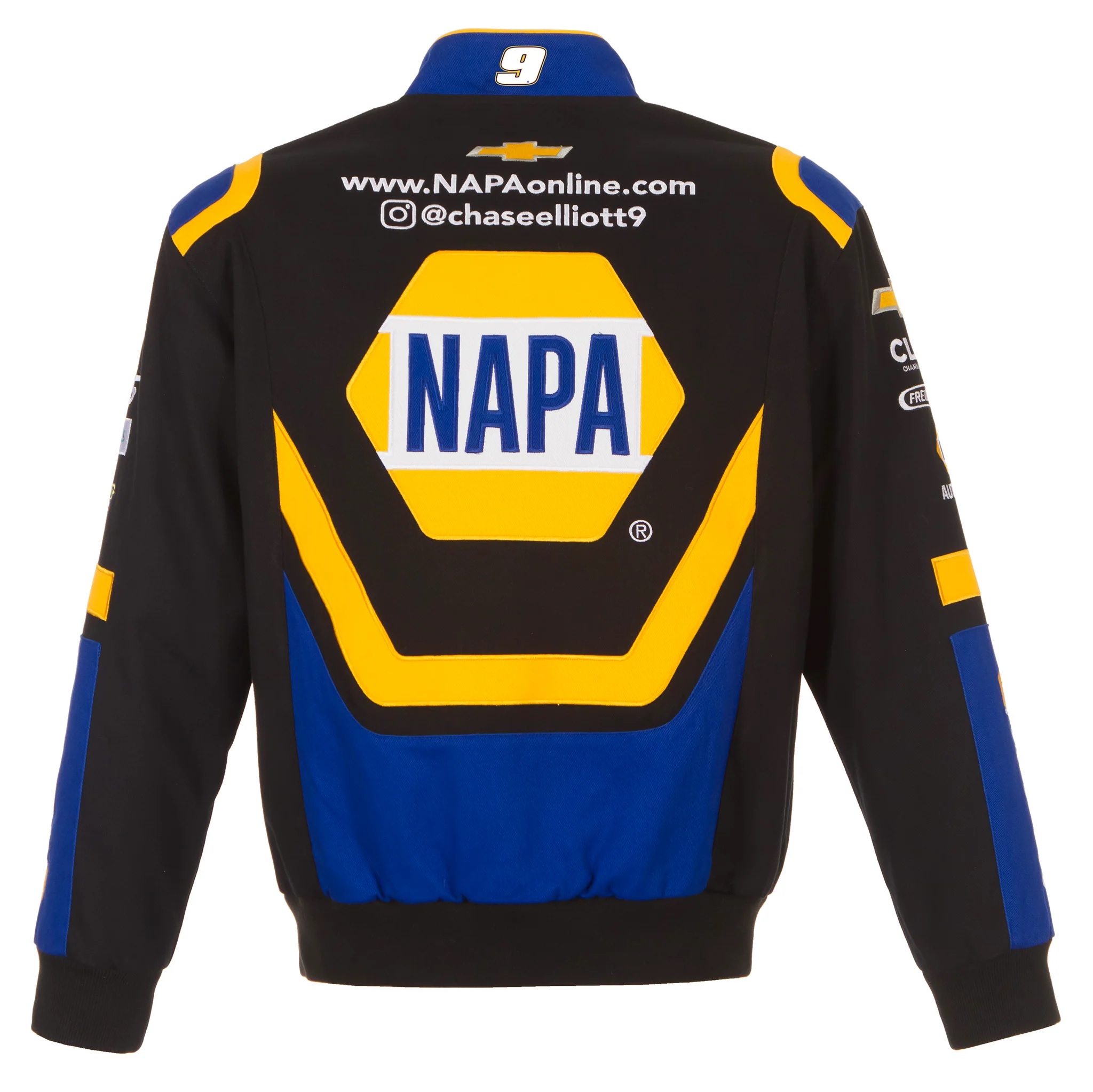 Nascar Chase Elliott NAPA Twill Full-Snap Jacket