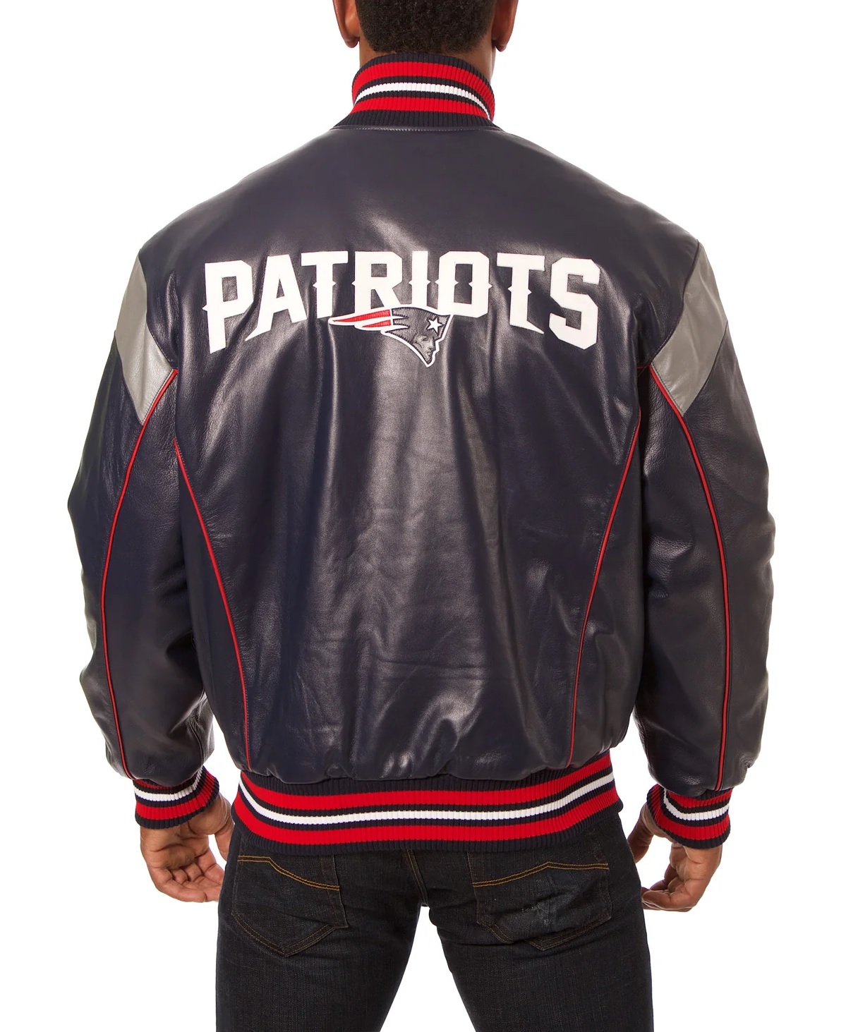 New England Patriots Leather Jacket