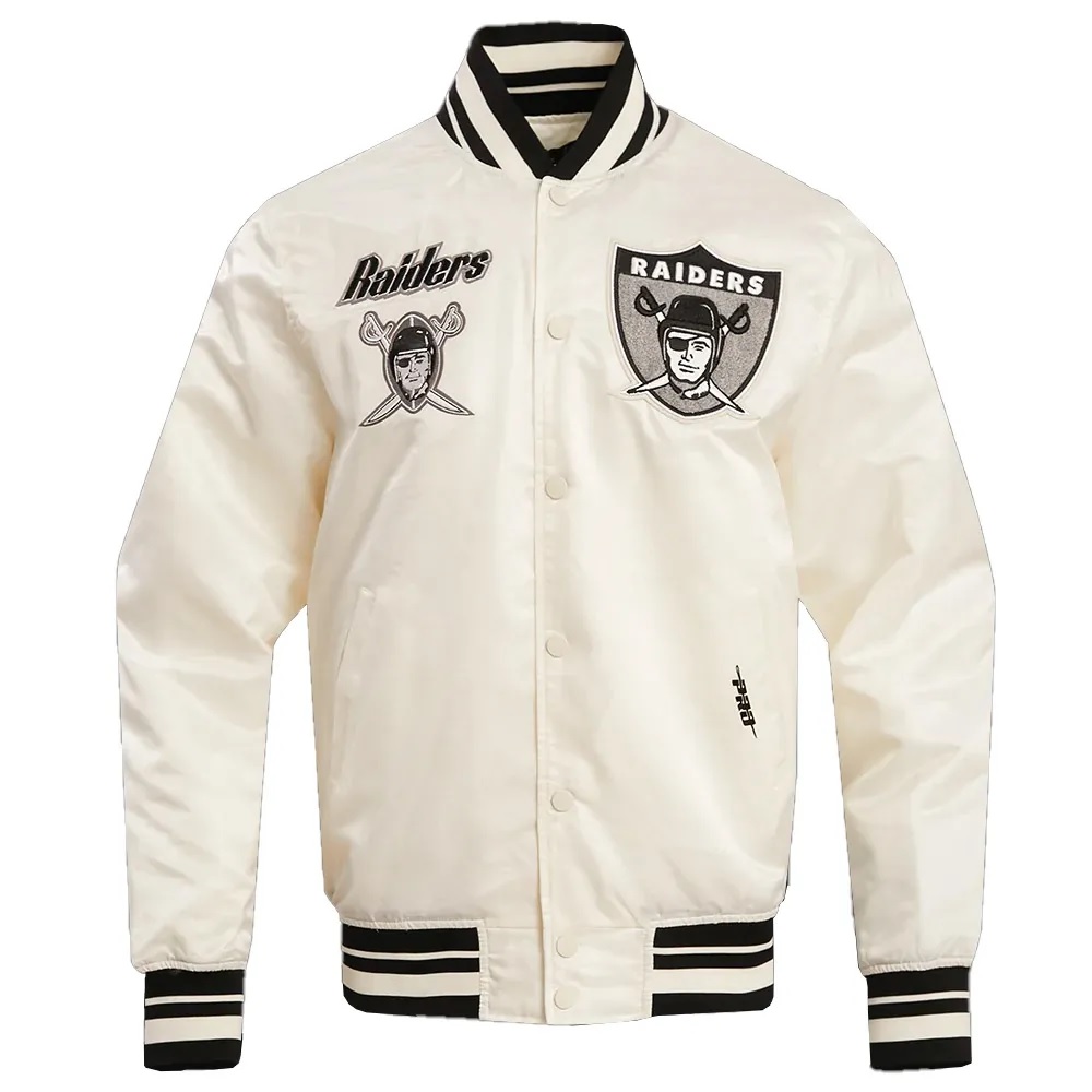 Oakland Raiders Retro Classic Rib Jacke