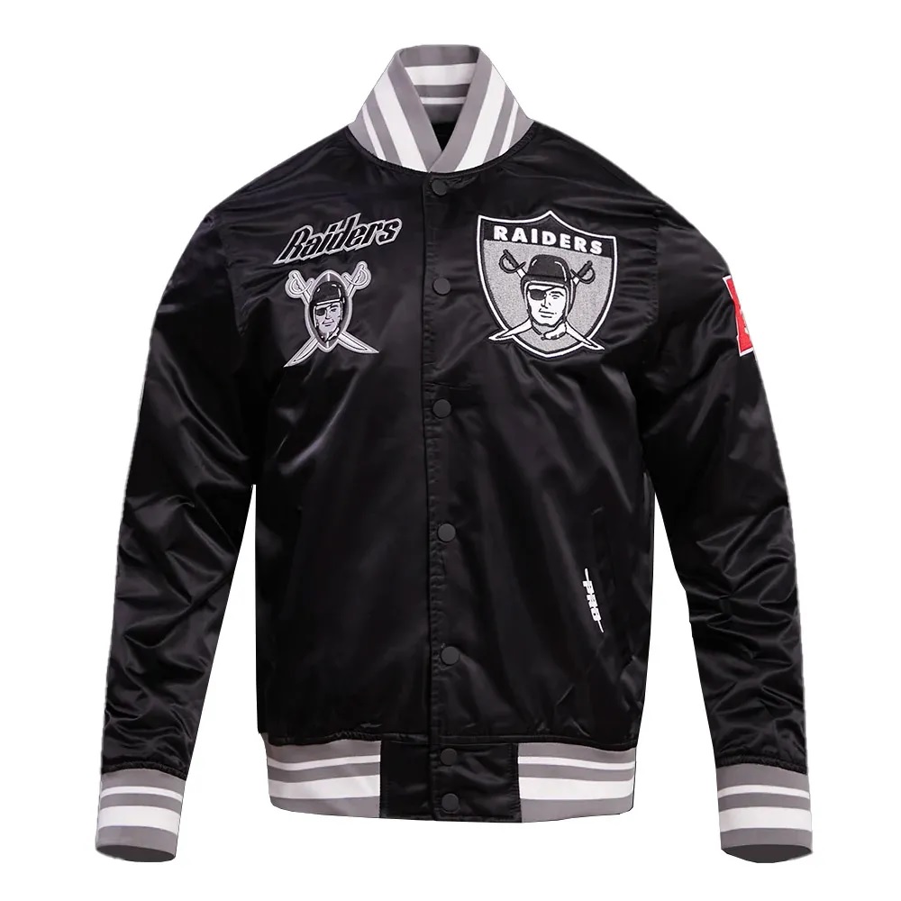Oakland Raiders Retro Classic Rib Jacke