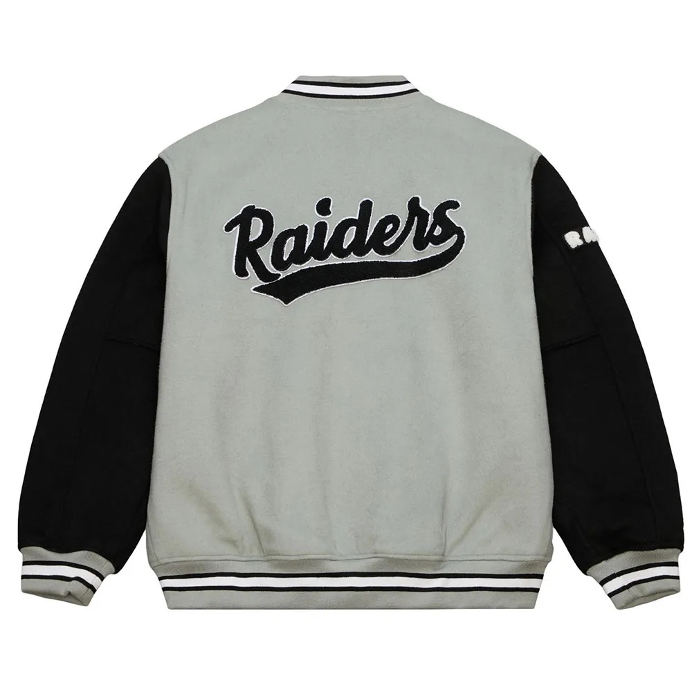 Oakland Raiders Team Legacy Varsity Jacket