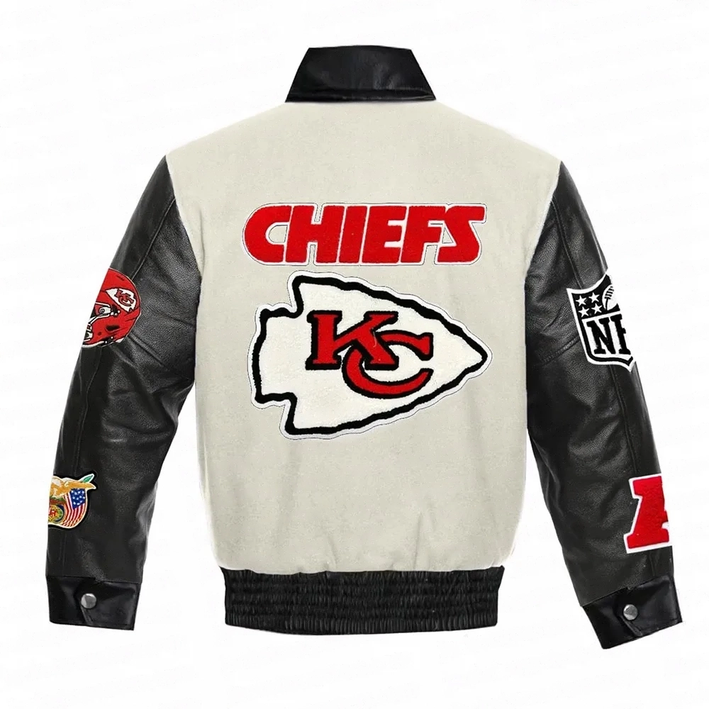 Kansas City Chiefs Travis Kelce Varsity Jacket