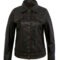 Ruboff Leather Button Jacket Trucker For Women Vintage Style