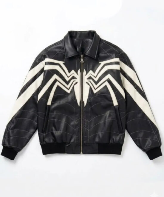 Spider-Man Brand New Day Black Leather Jacket – Superhero Style