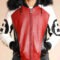 8 Ball Fur Hooded Leather Jacket