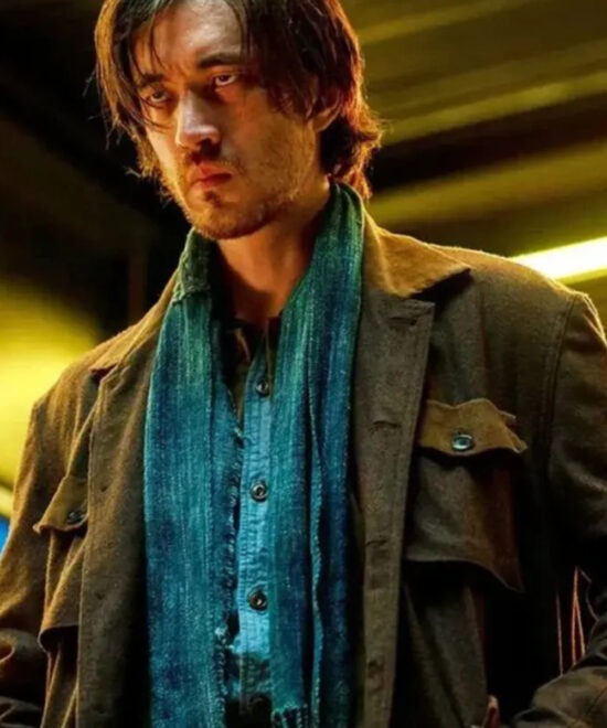 Andrew Koji Bullet Train Kimura Brown Jacket