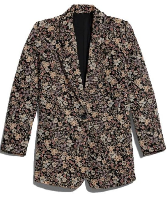 Beth Dutton Floral Pattern Long Coat