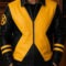 Black Mutant-Inspired Leather Jacket – Bold Superhero Style