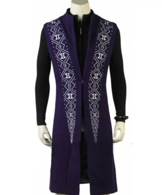 Black Panther Avengers Infinity War T’challa Long Coat